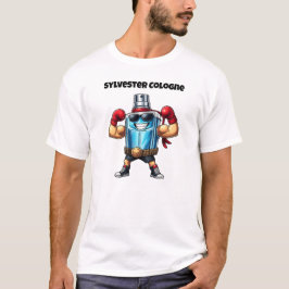Sylvester Cologne – Grappige Cologne Fles Cartoon T-shirt