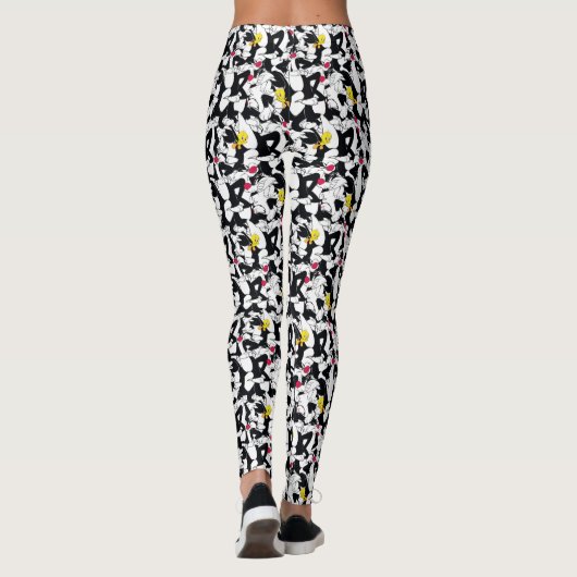 SYLVESTER™- EN TWEETY™-patroonsysteem Leggings (Achterkant)
