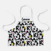 SYLVESTER™- EN TWEETY™-patroonsysteem Schort (Voorkant)