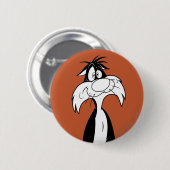 SYLVESTER™ Gekke Ronde Button 5,7 Cm (Voorkant /achterkant)