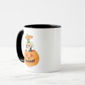 SYLVESTER™ Hiding in een Jack-o-Lantern Mok (Voorkant links)