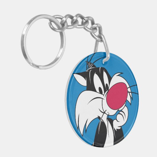 Sylvester Jr. | Klassieke post Sleutelhanger (Voorkant Links)