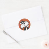 SYLVESTER™ Jr. Ronde Sticker (Envelop)