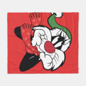 SYLVESTER™ kerstgedachten Fleece Deken (Voorkant (Horizontaal))