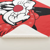 SYLVESTER™ kerstgedachten Sherpa Deken (3/4)