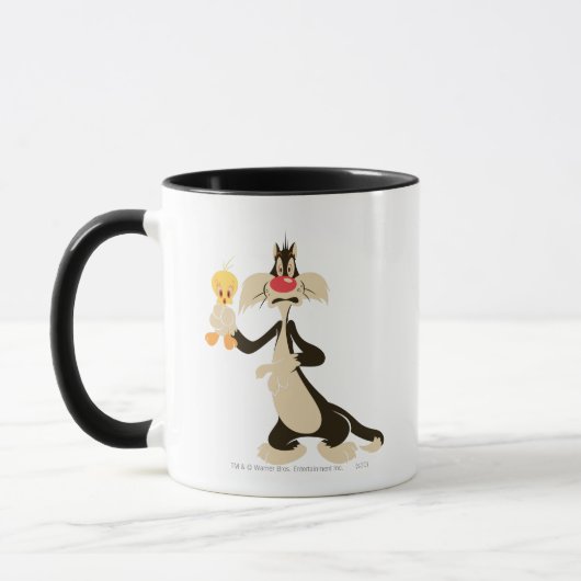 SYLVESTER™ met TWEETY™ Mok (Links)