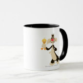 SYLVESTER™ met TWEETY™ Mok (Voorkant rechts)
