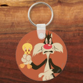 SYLVESTER™ met TWEETY™ Sleutelhanger (Voorkant)