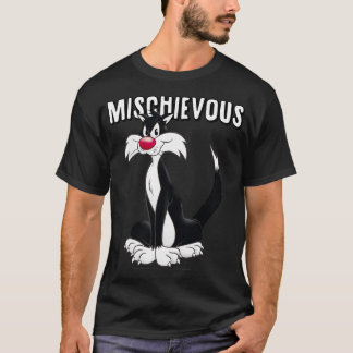 Sylvester Mischievous  Kattenportret T-shirt
