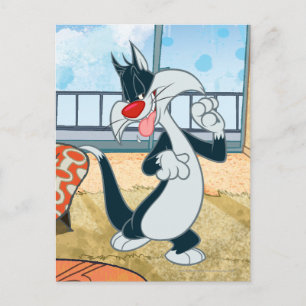 Sylvester Paw Up Briefkaart