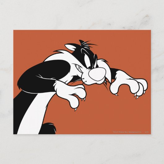 SYLVESTER™ Prowling Briefkaart (Voorkant)