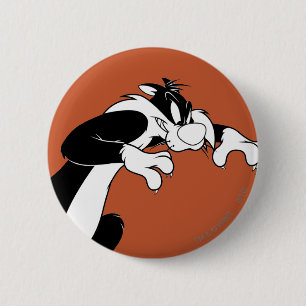SYLVESTER™ Prowling Ronde Button 5,7 Cm