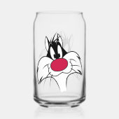 SYLVESTER™ Red Nose Face Blikvorm Glas (Voorkant)