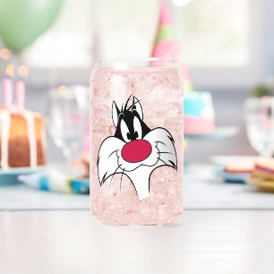 SYLVESTER™ Red Nose Face Blikvorm Glas