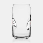 SYLVESTER™ Red Nose Face Blikvorm Glas (Links)