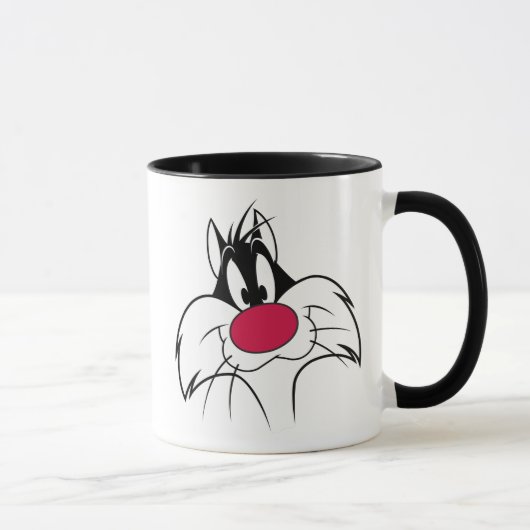 SYLVESTER™ Red Nose Face Mok (Rechts)