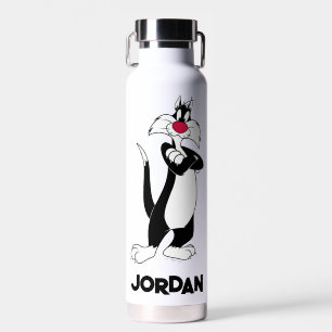 SYLVESTER™ Red Nose Jouw namen toevoegen Waterfles