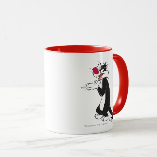 SYLVESTER™ Rubberen Mok (Voorkant rechts)