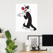 SYLVESTER™ Rubberen Poster (Thuiskantoor)