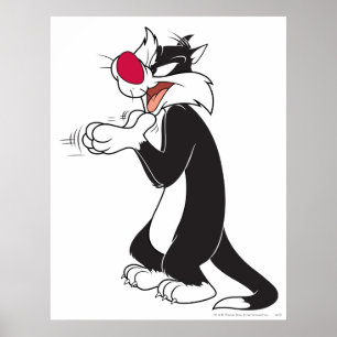 SYLVESTER™ Rubbing Paws Poster