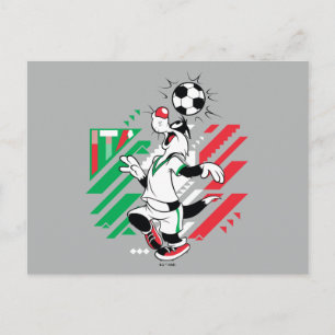 SYLVESTER™ Team Italië Voetbal Grafisch Briefkaart