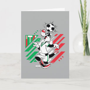 SYLVESTER™ Team Italië Voetbal Grafisch Kaart