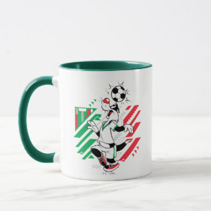 SYLVESTER™ Team Italië Voetbal Grafisch Mok