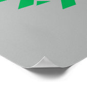 SYLVESTER™ Team Italy Soccer Graphic Poster (Hoek)