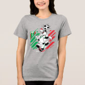 SYLVESTER™ Team Italy Soccer Graphic Tri-Blend Shirt (Voorkant)