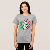 SYLVESTER™ Team Italy Soccer Graphic Tri-Blend Shirt (Voorkant volledig)