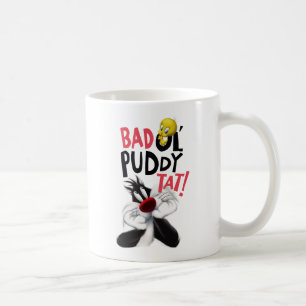 SYLVESTER™ & TWEETY™- Bad Ol' Puddy Tat Koffiemok