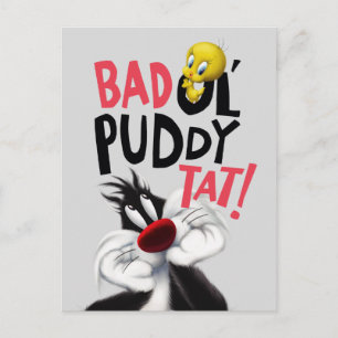 SYLVESTER™ & TWEETY™ - Gemiddelde Ol' Puddy Tat Briefkaart