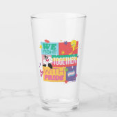 SYLVESTER™ & TWEETY™| We Fight Together With Pride Glas (Voorkant)