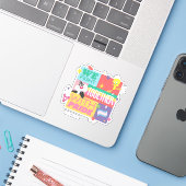 SYLVESTER™ & TWEETY™| We vechten samen met trots Sticker (Laptop met iPhone)