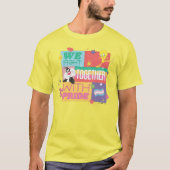 SYLVESTER™ & TWEETY™| We vechten samen met trots T-shirt (Voorkant)