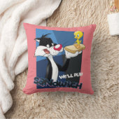 SYLVESTER™ & TWEETY™ "We'll Play Sandwich" Kussen (Deken)