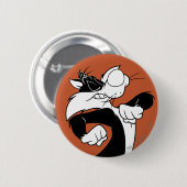 SYLVESTER™ Walking Ronde Button 5,7 Cm (Voorkant /achterkant)