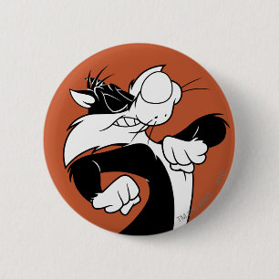 SYLVESTER™ Wandelend Ronde Button 5,7 Cm