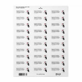 SYLVESTER™ Wrijvende poten Etiket (Full Sheet)