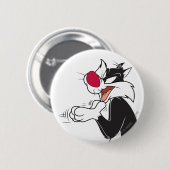 SYLVESTER™ Wrijvende poten Ronde Button 5,7 Cm (Voorkant /achterkant)