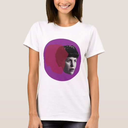 Sylvia Plath T-shirt (Voorkant)