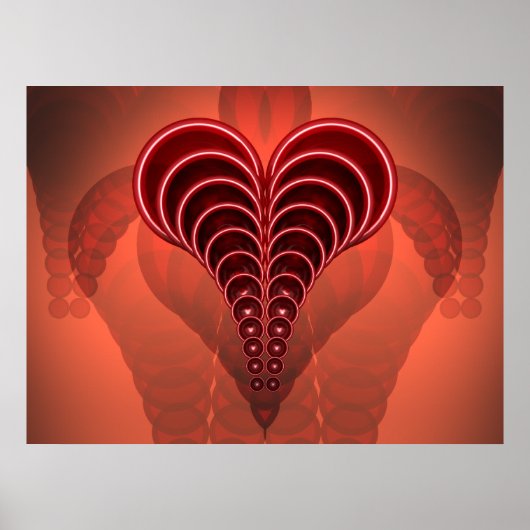 Sylvia's hart I Poster (Voorkant)