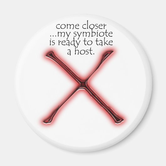 Symbiote Pouch Magneet (Voorkant)