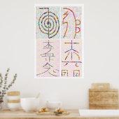 SYMBOL ART 2014 - Reiki Master Practice Poster (Keuken)