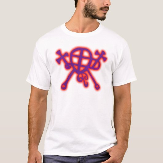 Symbol Dämon demon Baal Ba'al T-shirt (Voorkant)