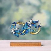 Symbol Infinity of Blue Morpho Butterflies (Neutre)