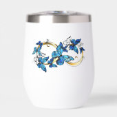 Symbol Infinity of Blue Morpho Butterflies (Avant)