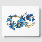 Symbol Infinity of Blue Morpho Butterflies (Recto)