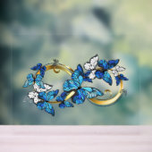 Symbol Infinity of Blue Morpho Butterflies (Neutre)