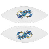 Symbol Infinity of Blue Morpho Butterflies American Football (Panelen)